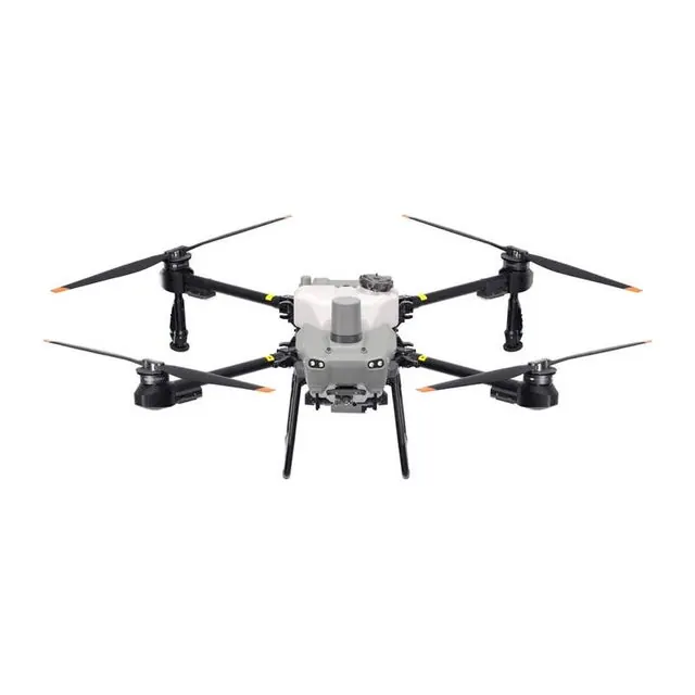 Агродрон DJI Agras T25 — вид в перспективе, официальное фото на белом фоне