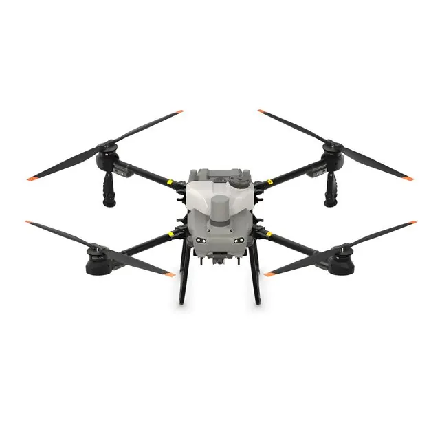 Агродрон DJI Agras T25P — вид в перспективе, официальное фото на белом фоне