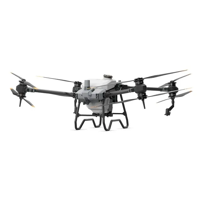 Агродрон DJI Agras T40 — вид в перспективе, официальное фото на белом фоне